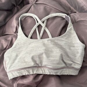 Lululemon Energy Striped Sports Bra